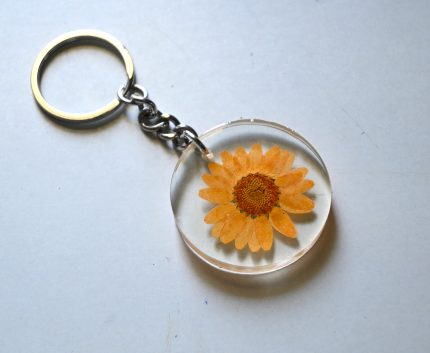 Orange glow Keychain